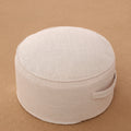 Le Zafu Zen — Coussin rond de méditation en lin
