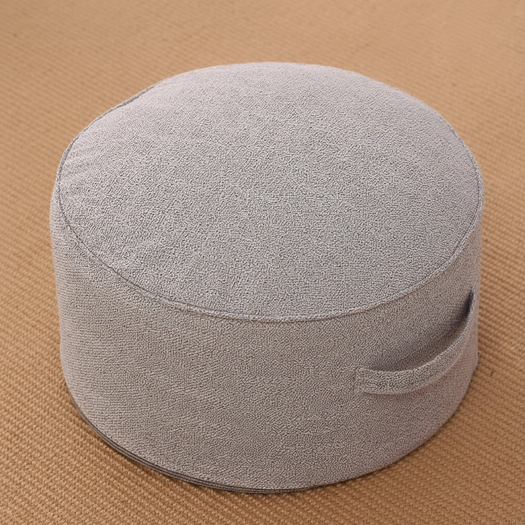 Le Zafu Zen — Coussin rond de méditation en lin